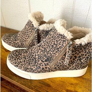 Winter Wedge Sneakers